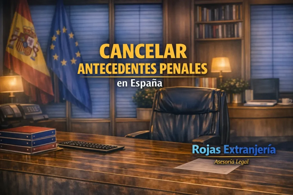 Cancelar antecedentes penales de España