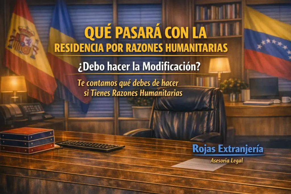 Debo modificar mi residencia por razones humanitarias?