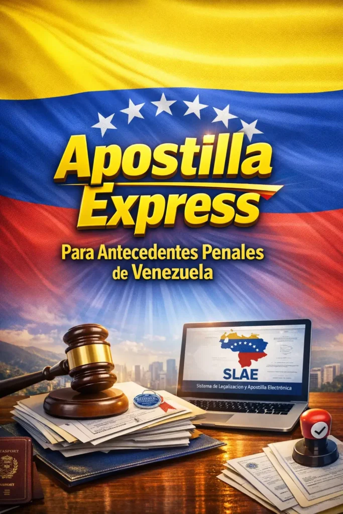 Apostilla Express Rojas Extranjería